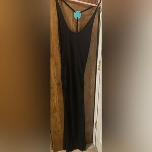 VENUS Classic Black ruched dress